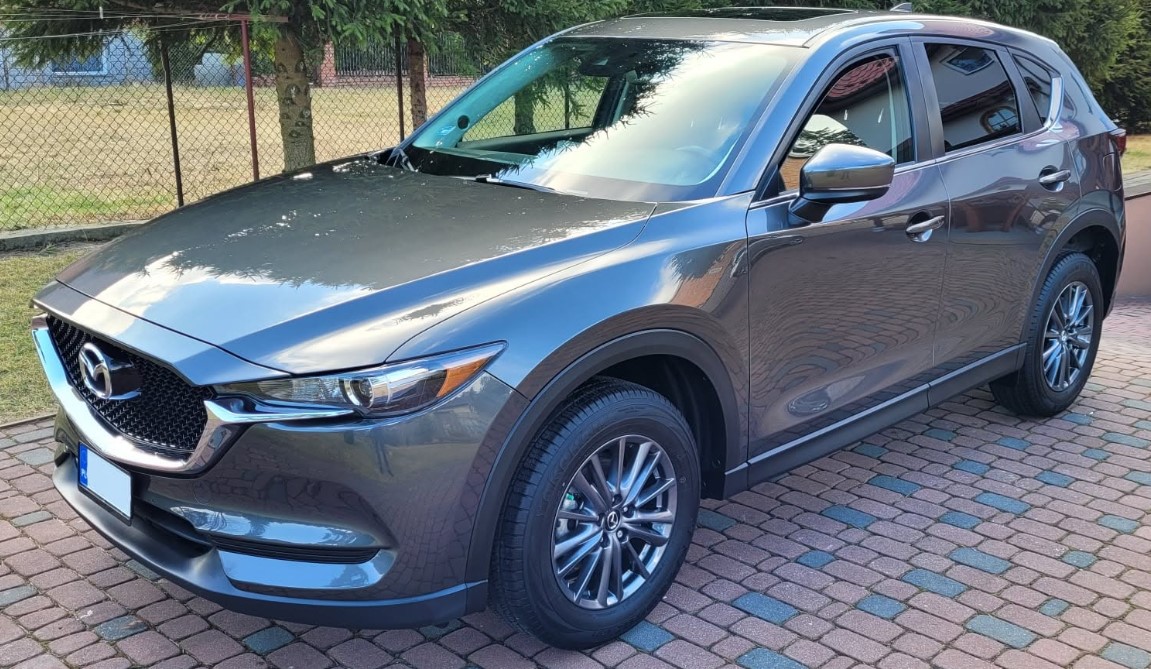 Mazda CX-5 po detailingu — lewy przód