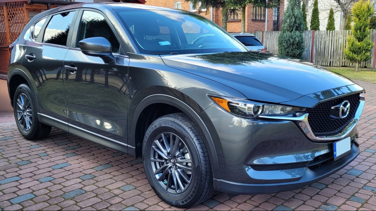Mazda CX-5 po detailingu — prawy przód